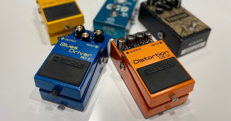 スタジオマンが教える豆知識 vol.23】歪み系エフェクターを使いこなそ