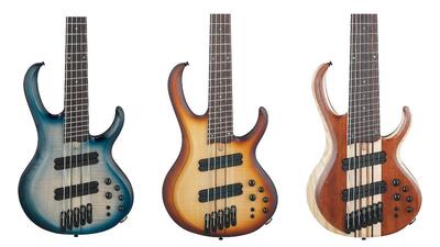 IBANEZ「BTB シリーズ」より5弦モデル、7弦モデル新登場！！