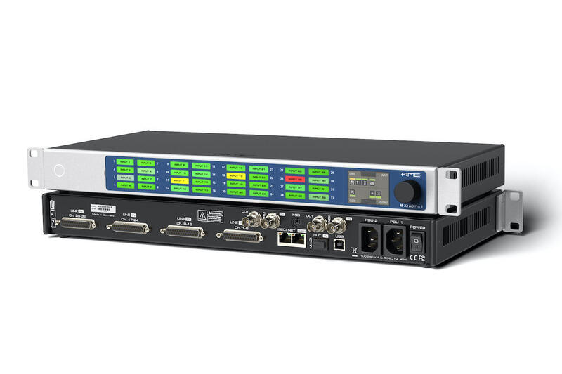 新製品情報】RMEから高品質ADコンバーター、DAコンバーターの最新機種