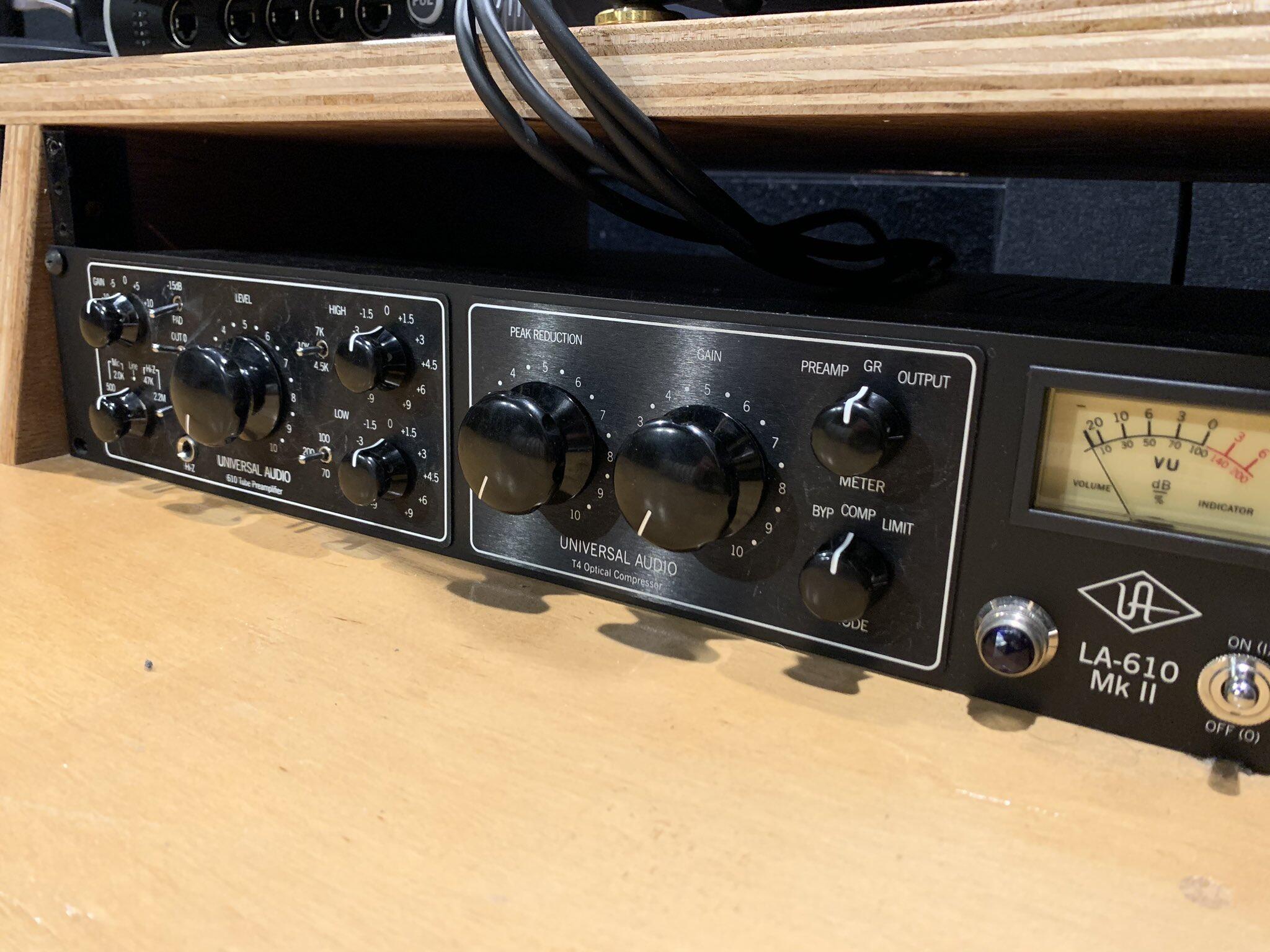 UNIVERSAL AUDIO LA-610 MkⅡ マイクプリアンプ-