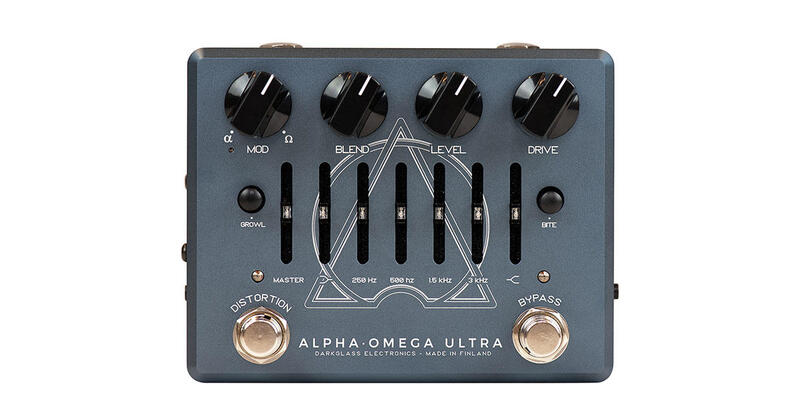 Darkglass ALPHA-OMEGA ULTRA ジャンク 新製品情報】人気のALPHA・OMEGA ULTRAにAUX INが増設され新登場
