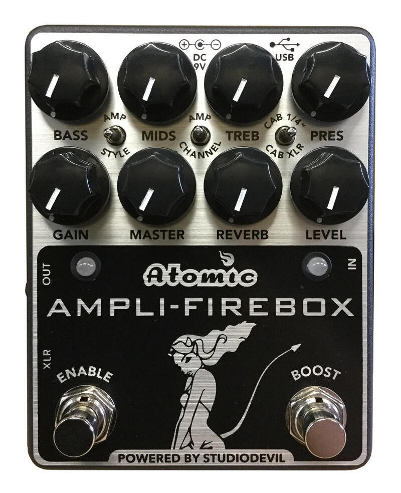 Atomic Ampli-Firebox アンプシミュレーター/プリアンプ 機材情報】三店舗同時開催！期間限定！Atomic 「Ampli-Firebox