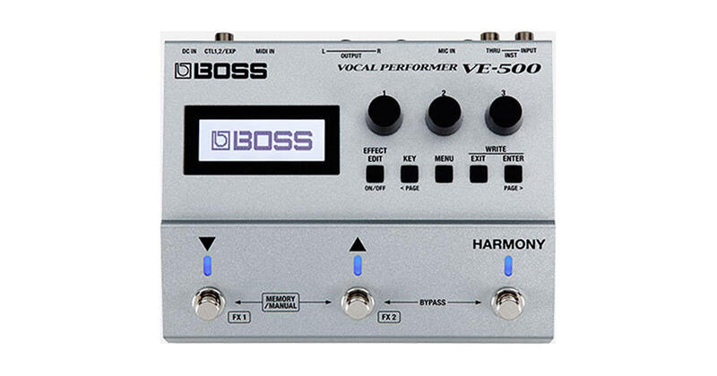 BOSS VE-20 ボーカルエフェクター ハーモナイザー ピッチコレクト BOSS
