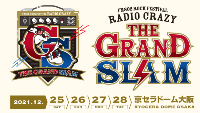 FM802 ROCK FESTIVAL RADIO CRAZY presents THE GRAND SLAMのサムネイル画像１