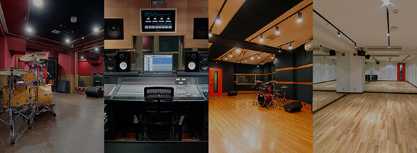 音楽業界のスタジオの種類