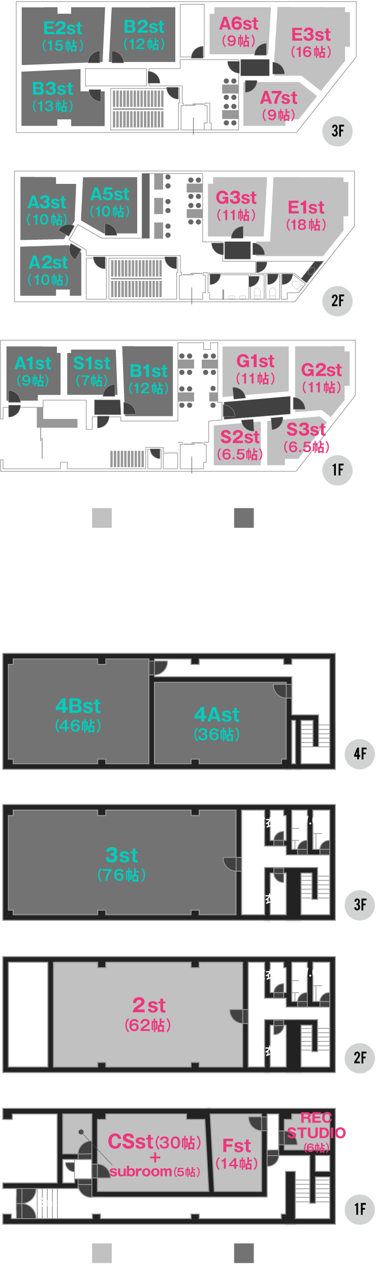 新宿フロアマップ