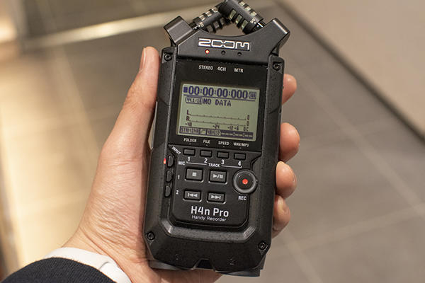 代々木店】ZOOM H4n Pro レンタルスタート!|音楽貸しスタジオ